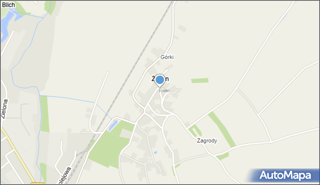 Żuklin, Żuklin, mapa Żuklin
