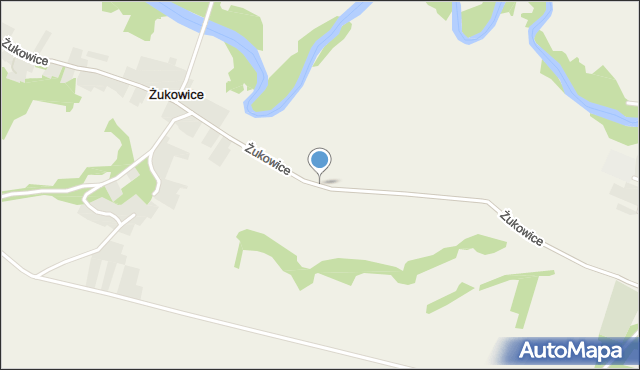 Żukowice gmina Nowy Korczyn, Żukowice, mapa Żukowice gmina Nowy Korczyn