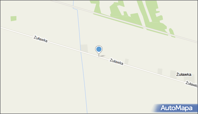 Żuławka gmina Wyrzysk, Żuławka, mapa Żuławka gmina Wyrzysk
