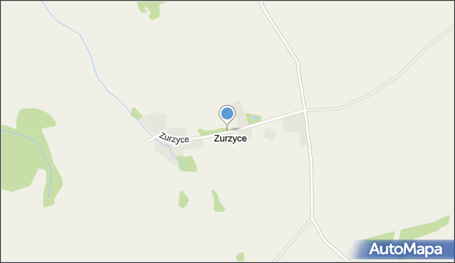 Zurzyce, Zurzyce, mapa Zurzyce