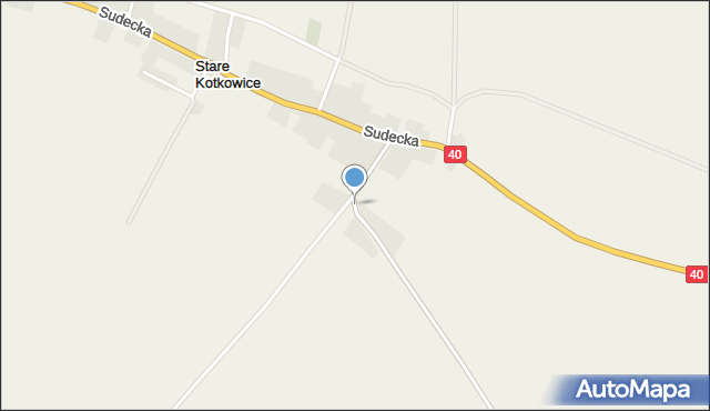 Stare Kotkowice, Zwycięstwa, mapa Stare Kotkowice