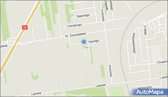 Lubartów, Zygmunta I Starego, mapa Lubartów