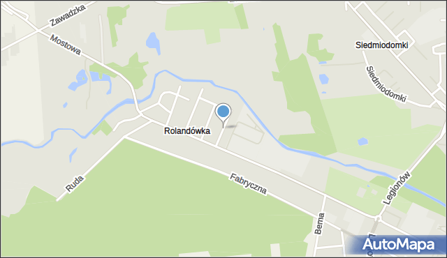 Tomaszów Mazowiecki, Żytnia, mapa Tomaszów Mazowiecki