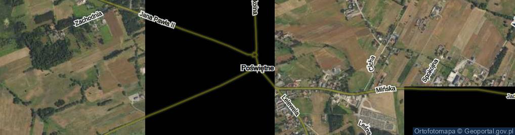 Zdjęcie satelitarne ul.