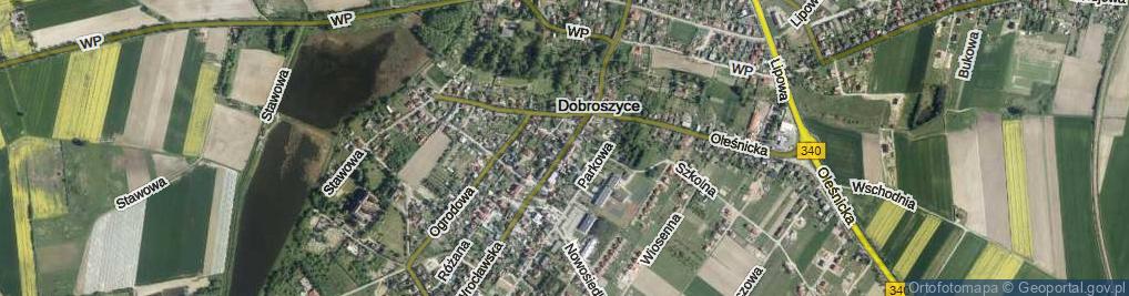 Zdjęcie satelitarne 11 Listopada ul.