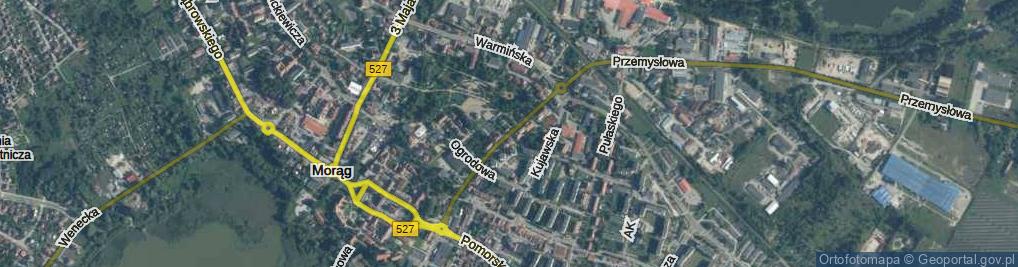 Zdjęcie satelitarne 11 Listopada ul.
