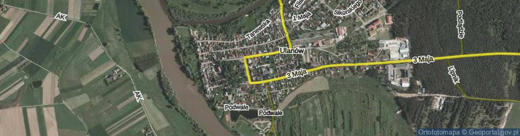 Zdjęcie satelitarne 11 Listopada ul.