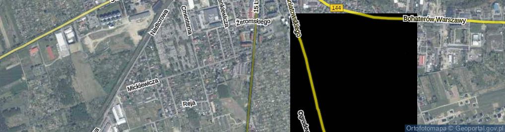 Zdjęcie satelitarne 15 Lutego ul.
