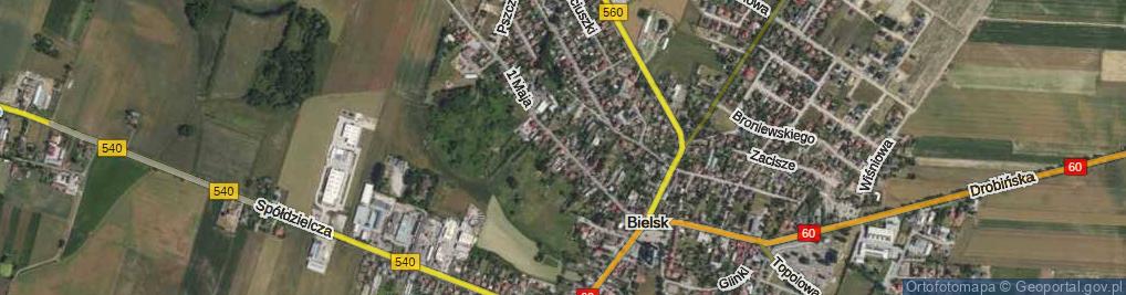 Zdjęcie satelitarne 1 Maja ul.