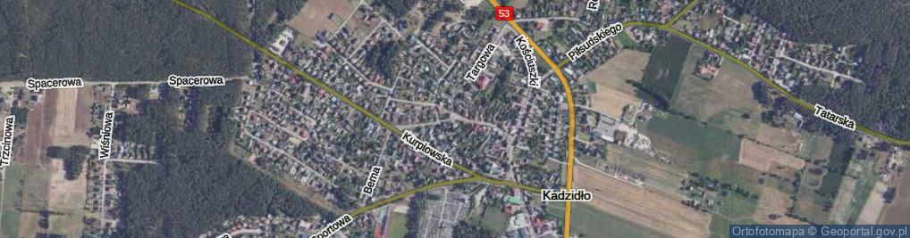 Zdjęcie satelitarne 1 Maja ul.