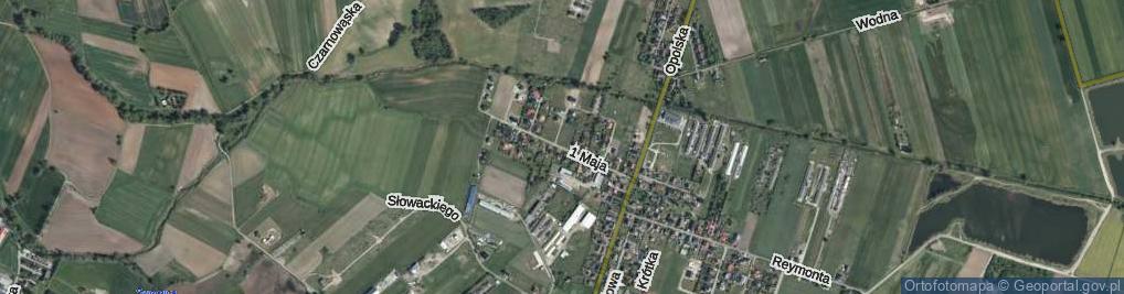 Zdjęcie satelitarne 1 Maja ul.