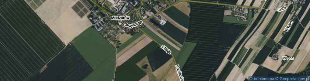 Zdjęcie satelitarne 1 Maja ul.