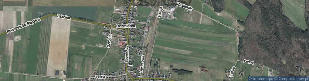 Zdjęcie satelitarne 1 Maja ul.