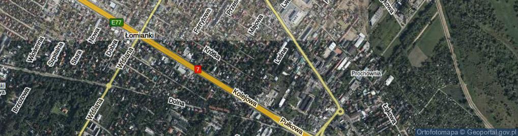 Zdjęcie satelitarne 22 Września ul.