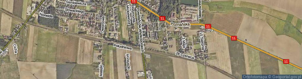 Zdjęcie satelitarne 27 Maja ul.