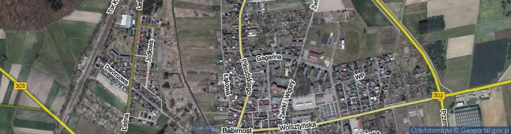 Zdjęcie satelitarne 28 Stycznia ul.