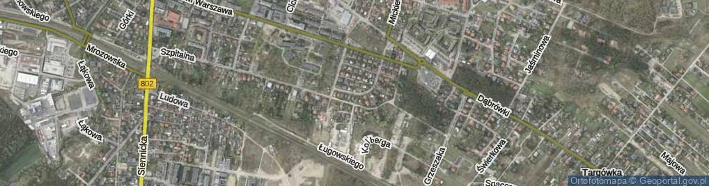 Zdjęcie satelitarne 30 Lipca ul.