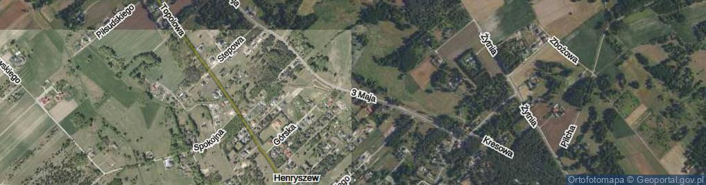 Zdjęcie satelitarne 3 Maja ul.