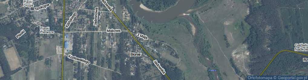 Zdjęcie satelitarne 3 Maja ul.