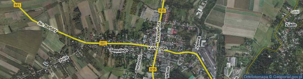 Zdjęcie satelitarne 3 Maja ul.