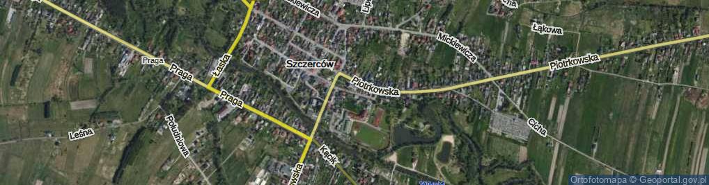 Zdjęcie satelitarne 3 Maja ul.