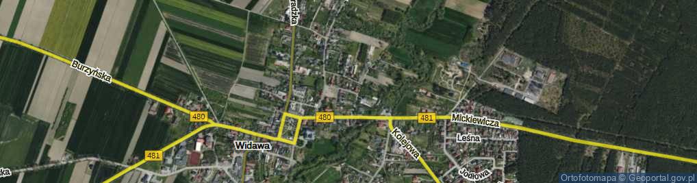 Zdjęcie satelitarne 3 Maja ul.