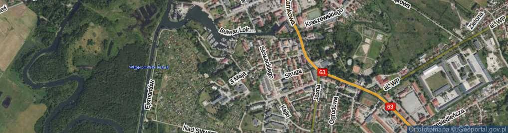 Zdjęcie satelitarne 3 Maja ul.