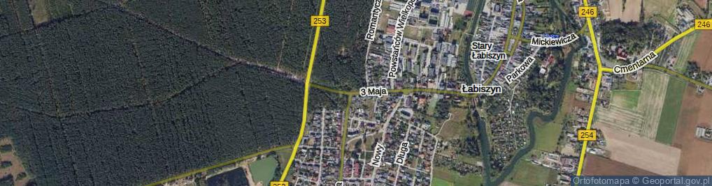 Zdjęcie satelitarne 3 Maja ul.