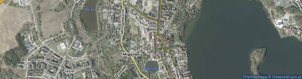 Zdjęcie satelitarne 8 Maja ul.