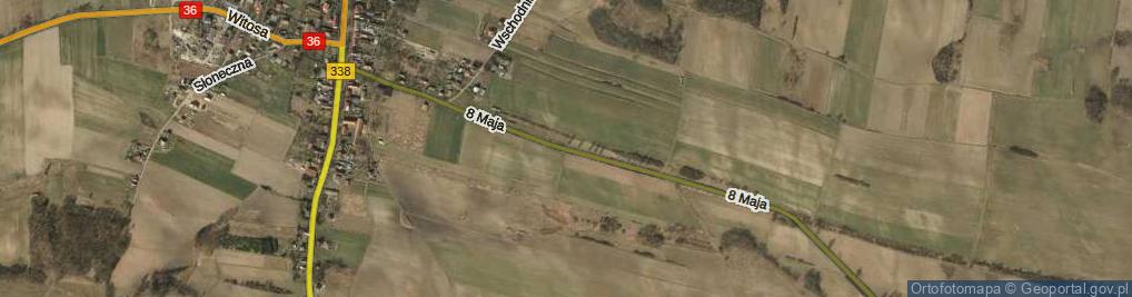 Zdjęcie satelitarne 8 Maja ul.