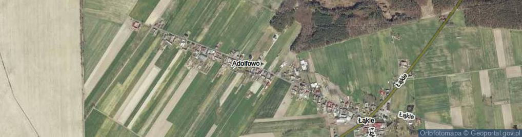 Zdjęcie satelitarne Adolfowo ul.