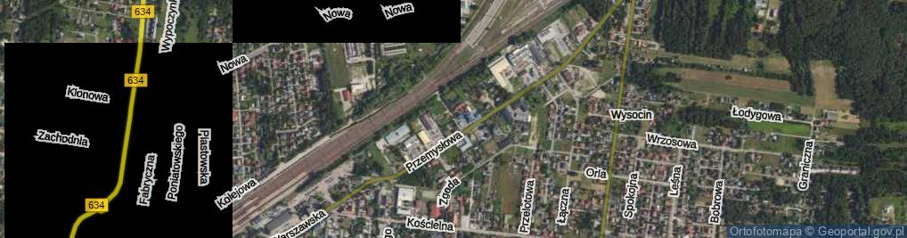 Zdjęcie satelitarne Adamowicza Jana ul.