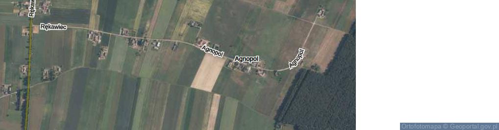 Zdjęcie satelitarne Agnopol ul.