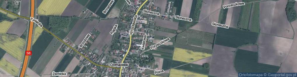 Zdjęcie satelitarne Agrestowa ul.