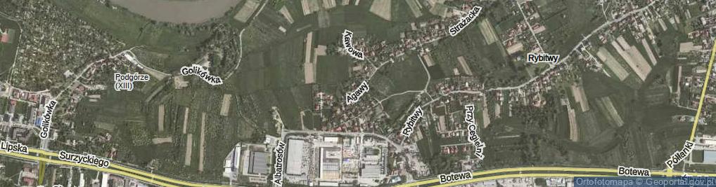 Zdjęcie satelitarne Agawy ul.