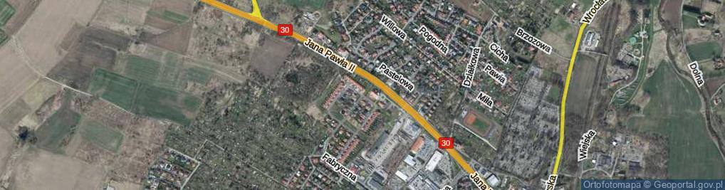 Zdjęcie satelitarne Agatowa ul.