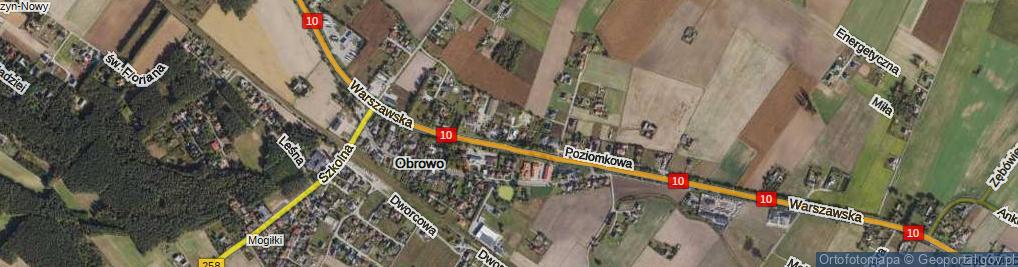 Zdjęcie satelitarne Agrestowa ul.