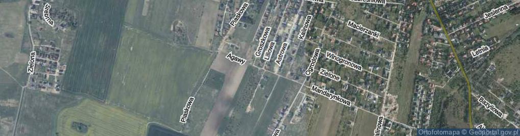 Zdjęcie satelitarne Agawy ul.