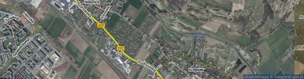 Zdjęcie satelitarne Akacjowa ul.