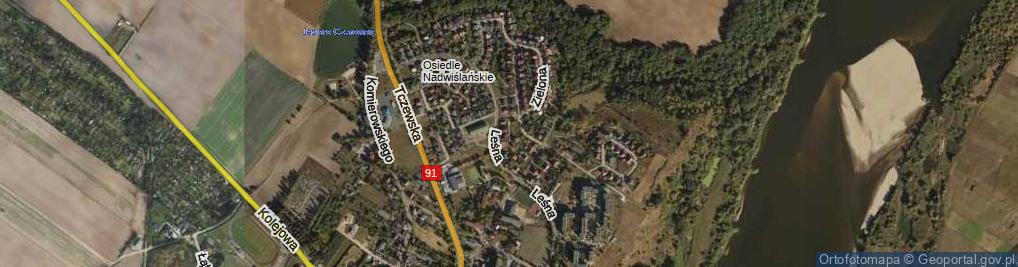 Zdjęcie satelitarne Akacjowa ul.