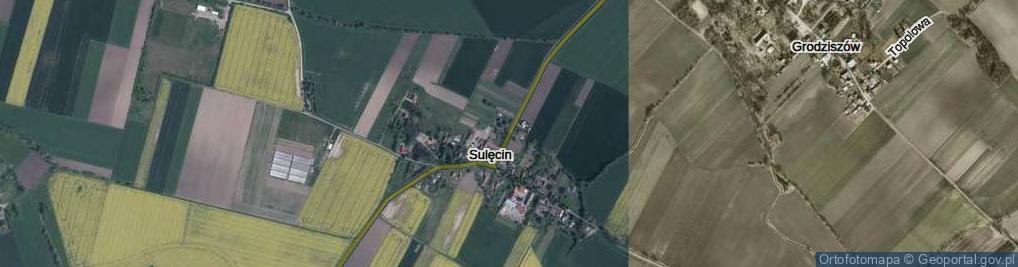 Zdjęcie satelitarne Akacjowa ul.