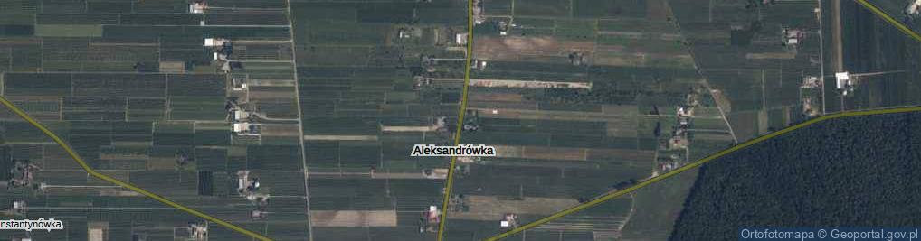 Zdjęcie satelitarne Aleksandrówka ul.