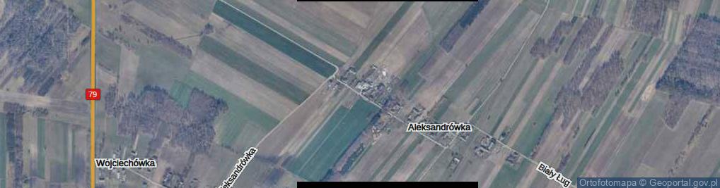 Zdjęcie satelitarne Aleksandrówka ul.