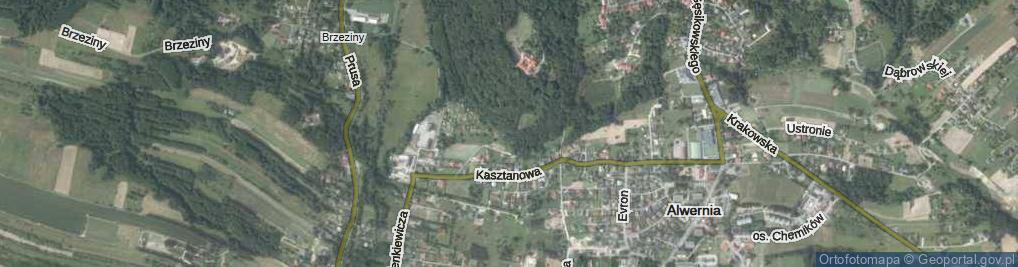 Zdjęcie satelitarne Aleja Bernardyńska al.