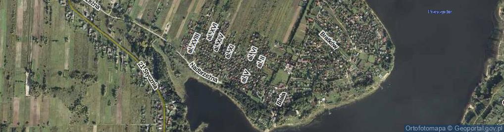 Zdjęcie satelitarne Aleja IV al.