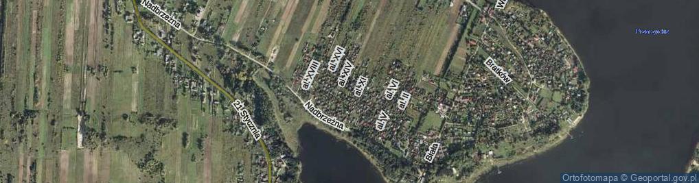 Zdjęcie satelitarne Aleja XII al.