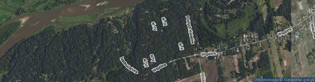 Zdjęcie satelitarne Aleja IV al.