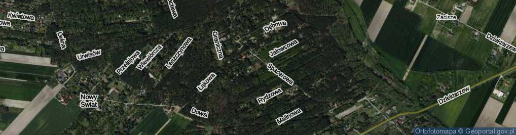 Zdjęcie satelitarne Aleja Nadziei al.