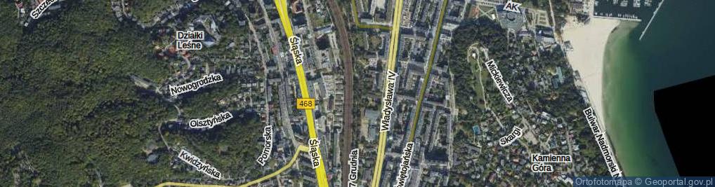 Zdjęcie satelitarne Aleja 17 Grudnia al.