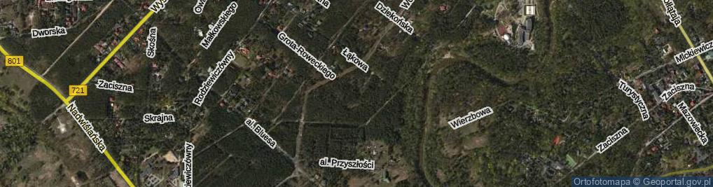 Zdjęcie satelitarne Aleja Przyszłości al.